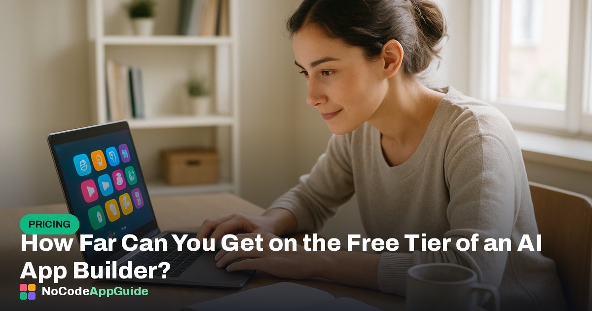How Far Can You Get on the Free Tier of an AI App Builder?