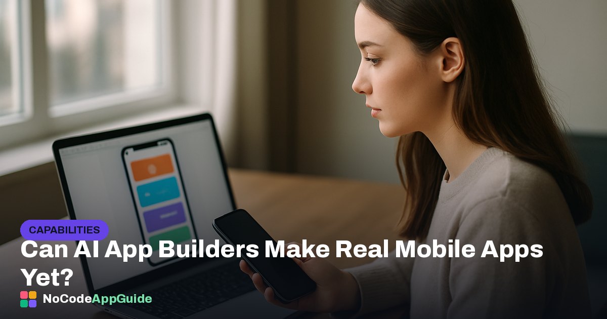 Can AI App Builders Make Real Mobile Apps Yet?